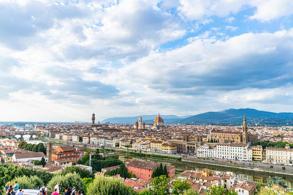 Pizzale Michelangelo view of Florence