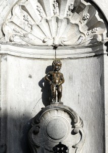 Manneken Pis in Brussels
